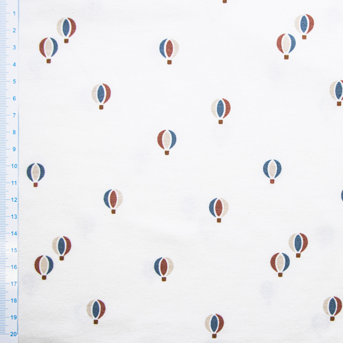 Jersey - Heißluftballons - Wollweiß