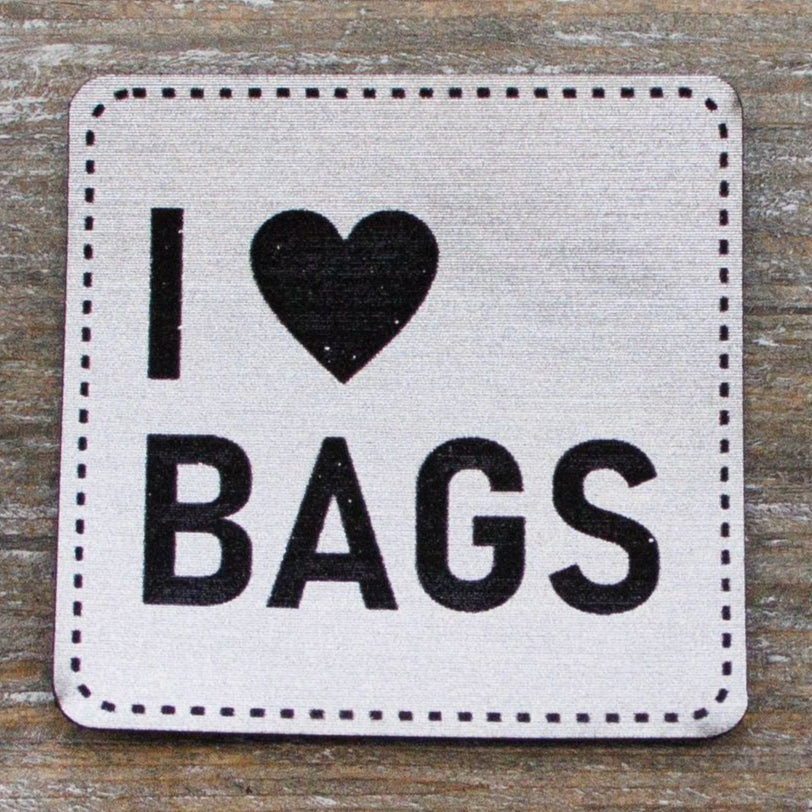 Label Kunstleder KDS - I ♥ BAGS