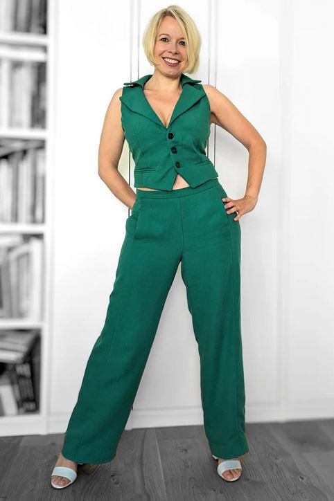 Papierschnittmuster Marlenehose Jagna