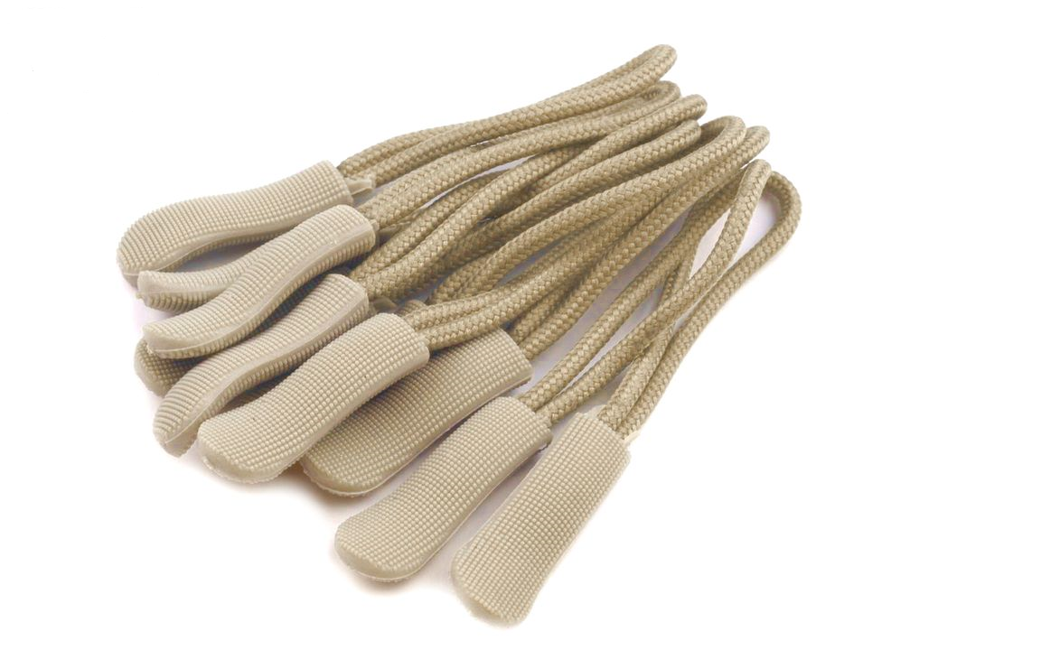 RV-Anhänger/Zipper Schlaufe 6,6 cm 10 Stück