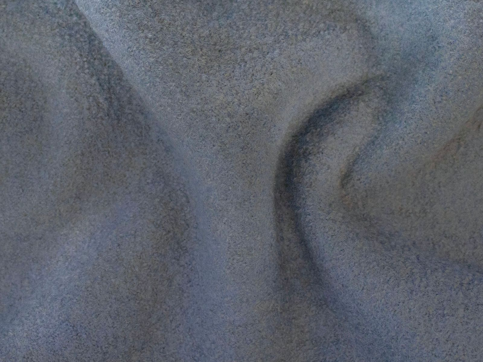 Wollwalk Stoff Naomi gekochte Wolle - uni