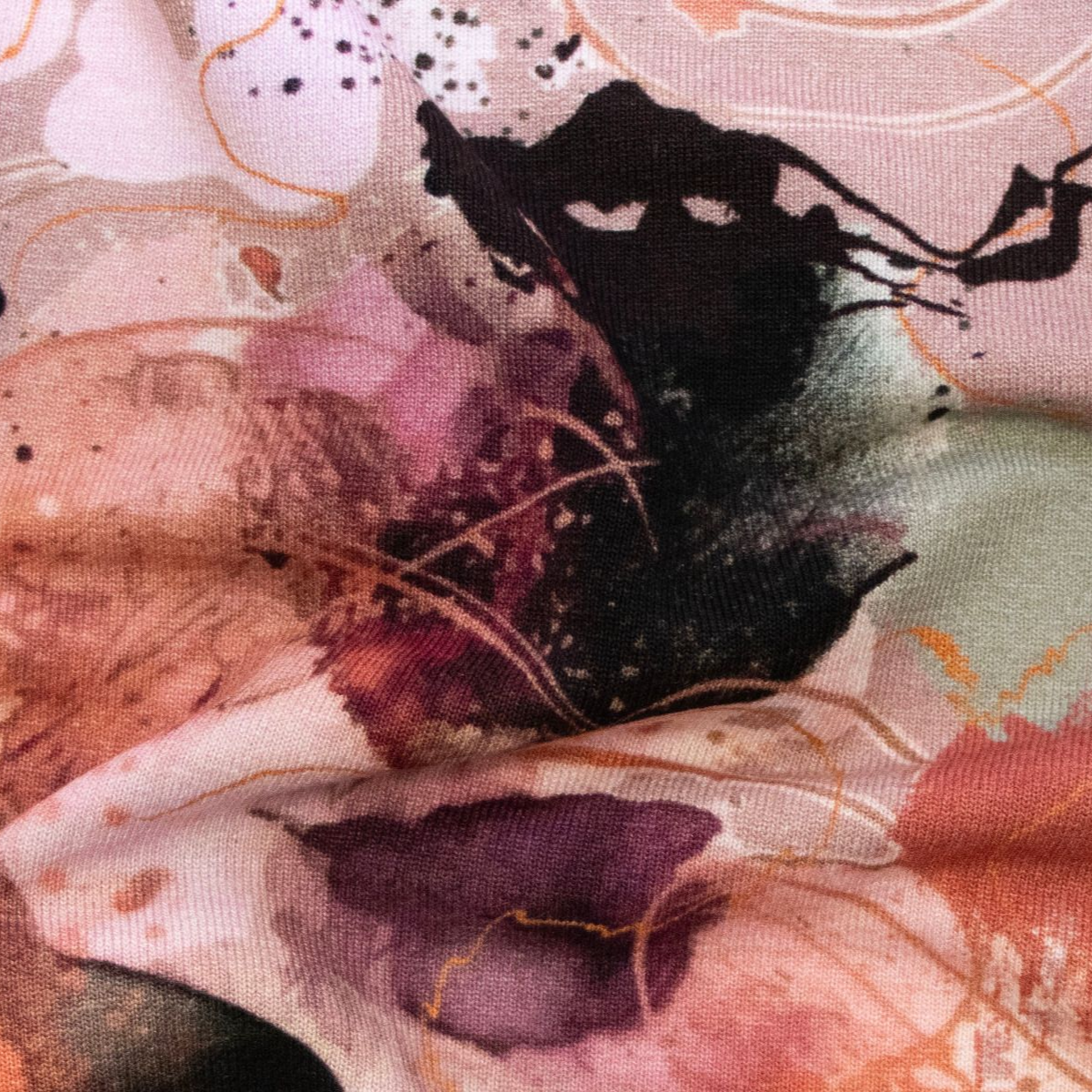 Jersey Viskose Stoff - Abstrakt