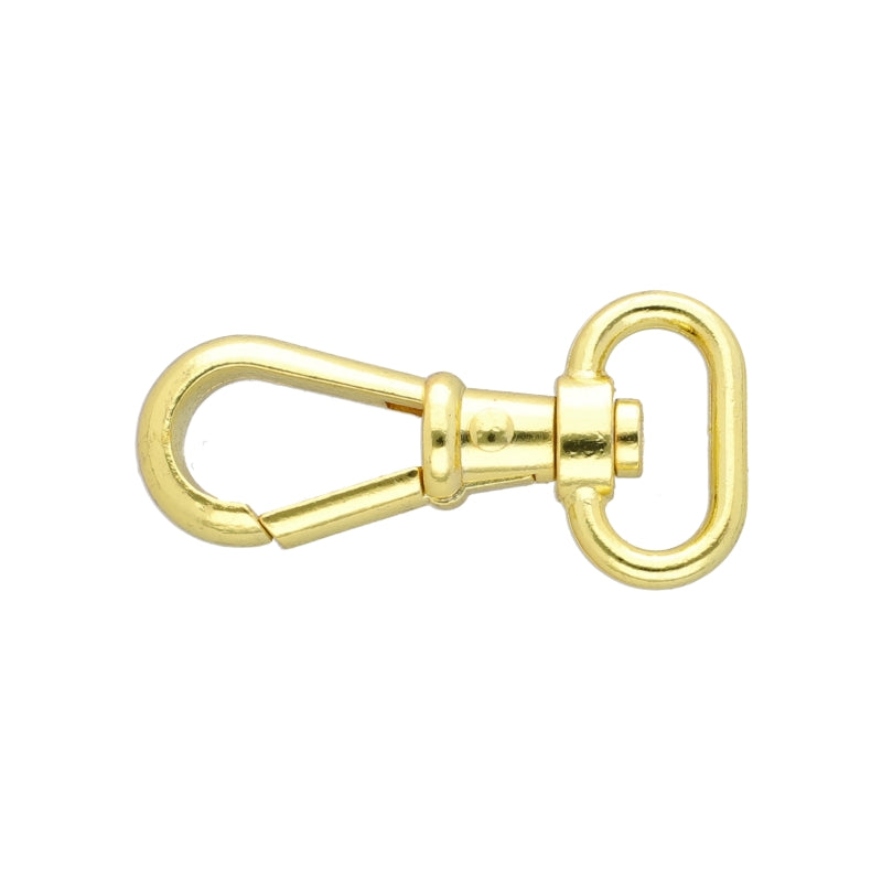 Karabinerhaken Metall ca. 22 mm - goldfarben