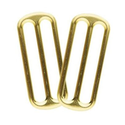 Leiterschnallen Metall 40 mm - 2 Stück