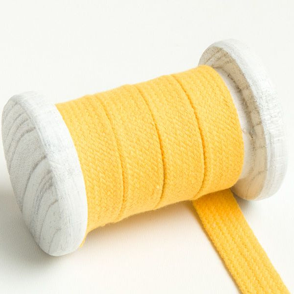 Flache Baumwoll Kordel / Band Hoodie / Kapuze 13 mm breit