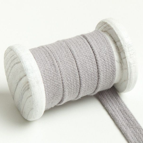 Flache Baumwoll Kordel / Band Hoodie / Kapuze 13 mm breit