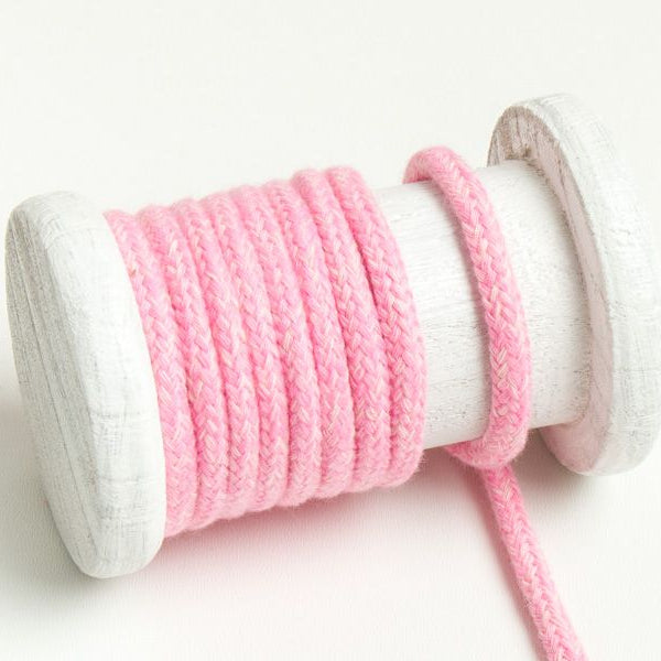 Runde Baumwoll Kordel / Band Hoodie / Kapuze Ø 5 mm meliert