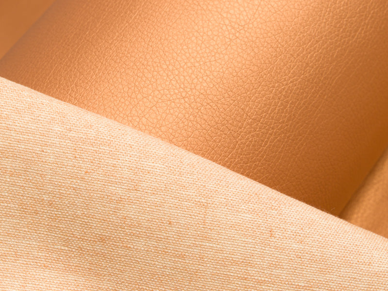 Kunstleder Metallic - uni kupfer