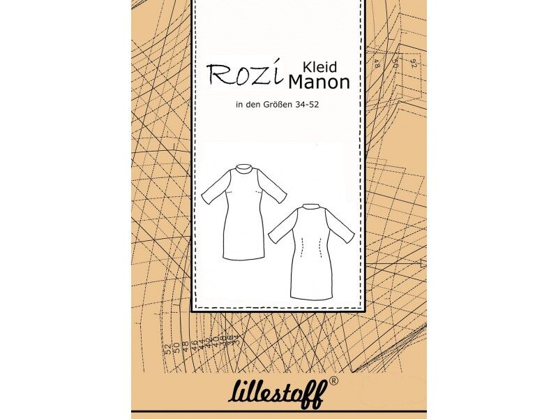 lillestoff Papierschnittmuster - Kleid "Manon"