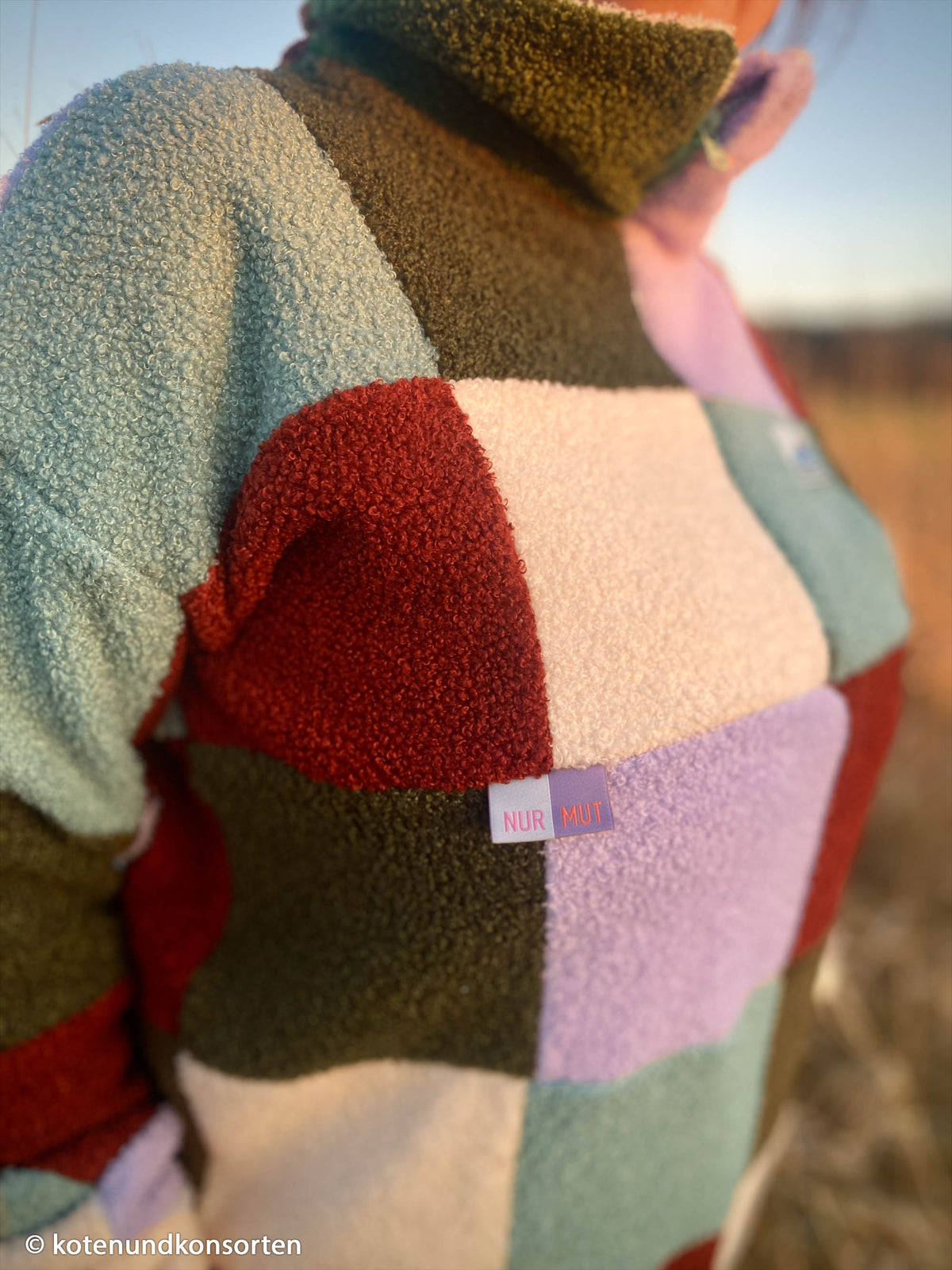 Teddybouclé-Fleece Swafing - uni