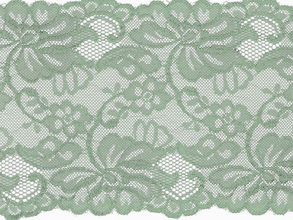 Elastische Spitze 150 mm - Blumen