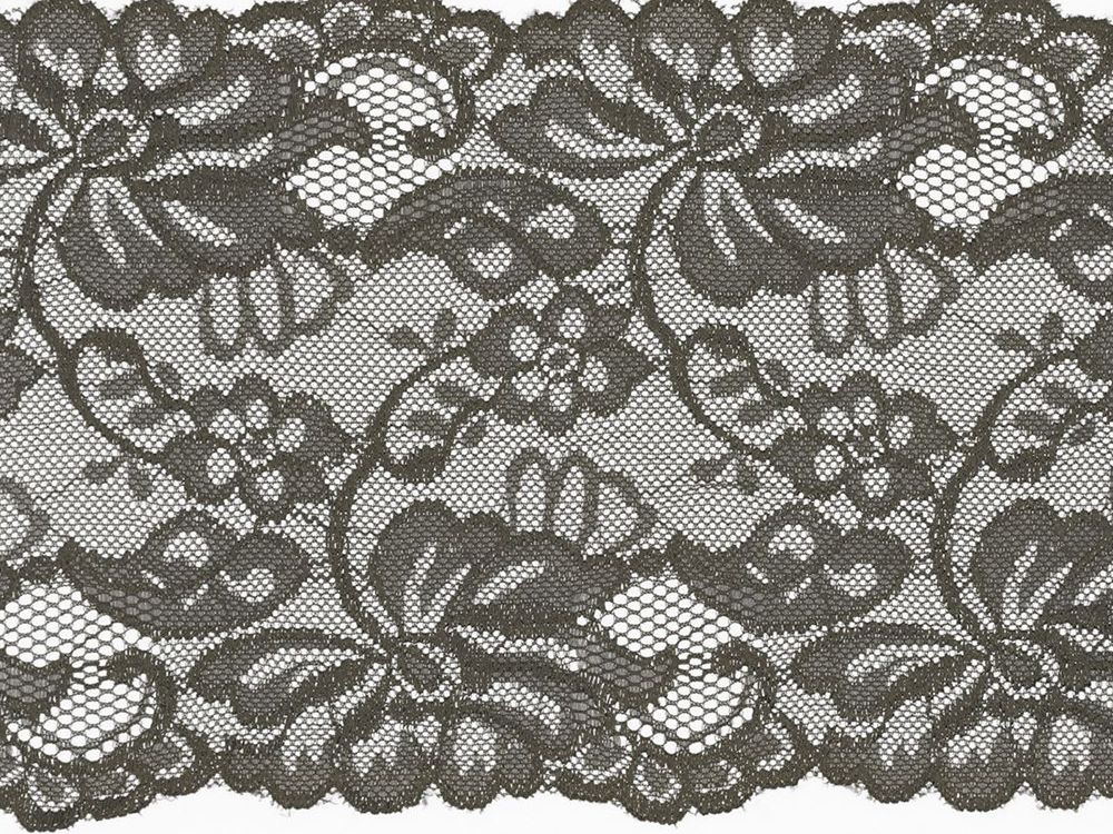 Elastische Spitze 150 mm - Blumen