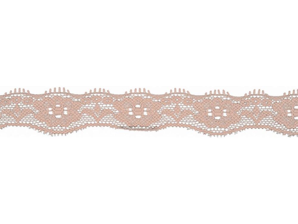 Elastische Spitze 20 mm - Blumen