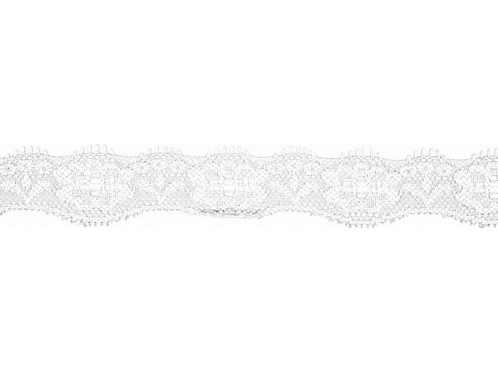 Elastische Spitze 20 mm - Blumen