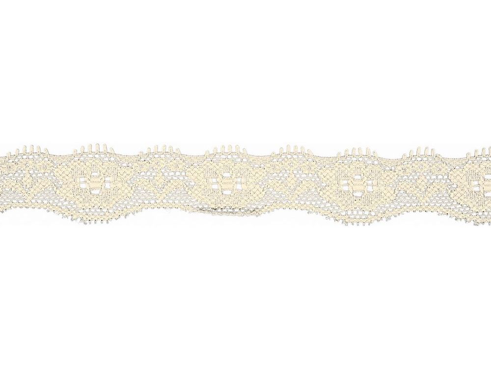 Elastische Spitze 20 mm - Blumen