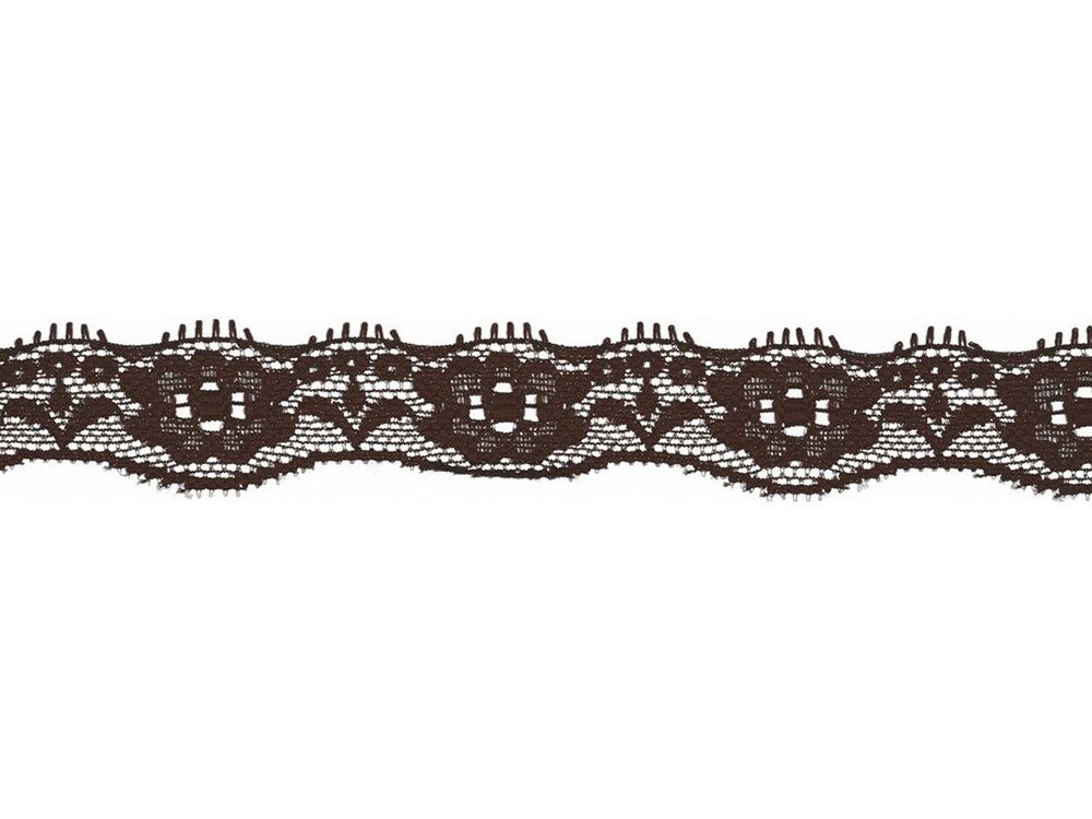 Elastische Spitze 20 mm - Blumen