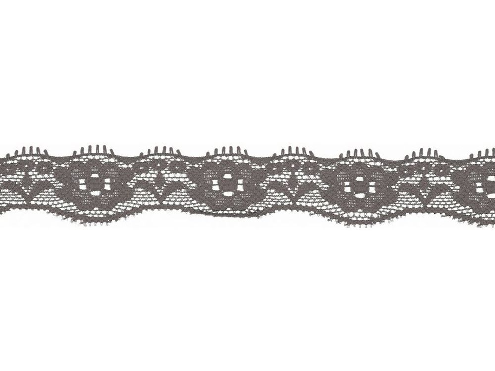 Elastische Spitze 20 mm - Blumen