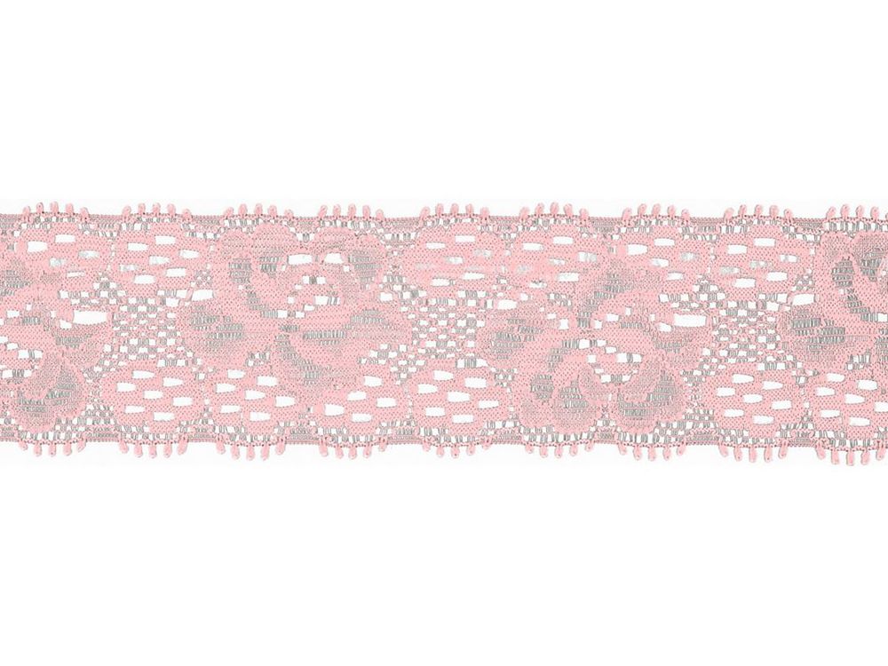 Elastische Spitze 30 mm - Blumen