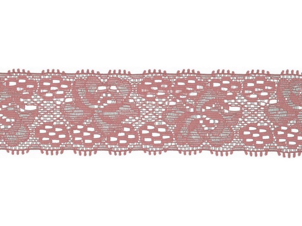 Elastische Spitze 30 mm - Blumen