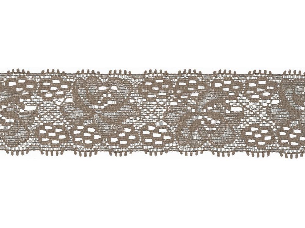 Elastische Spitze 30 mm - Blumen