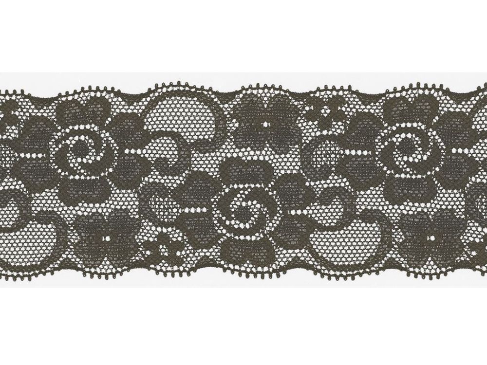 Elastische Spitze 100 mm - Blumen