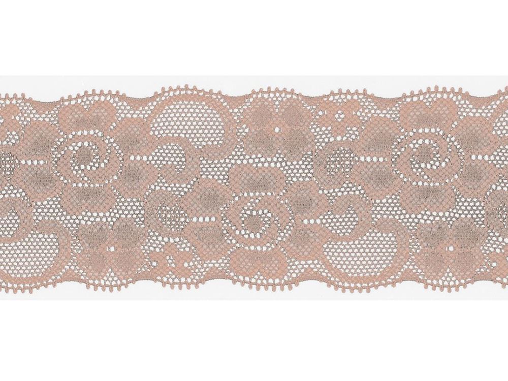Elastische Spitze 100 mm - Blumen