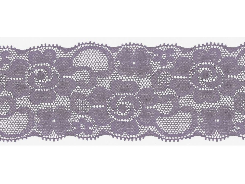 Elastische Spitze 100 mm - Blumen