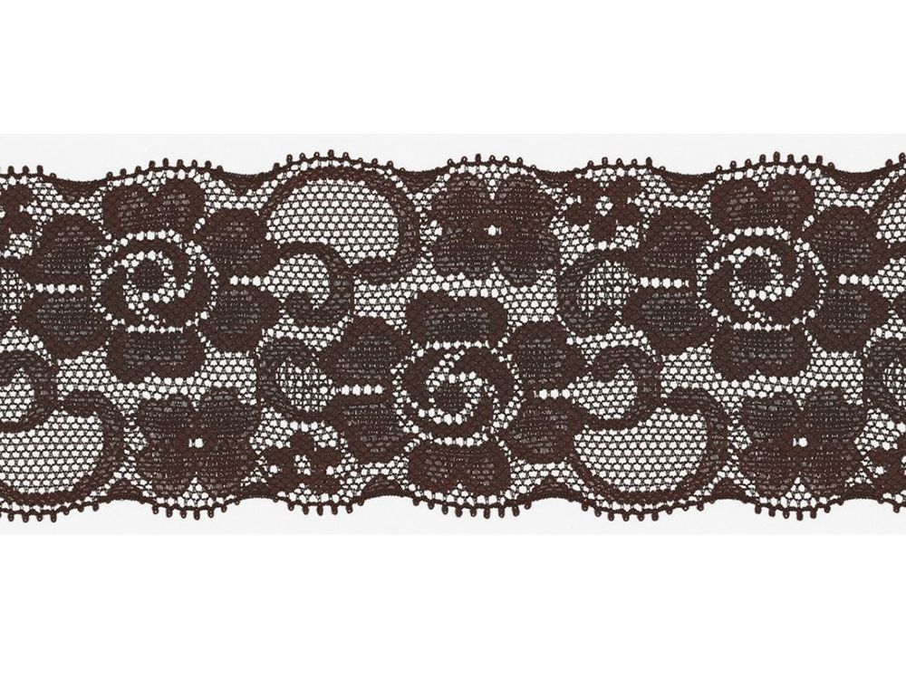 Elastische Spitze 100 mm - Blumen