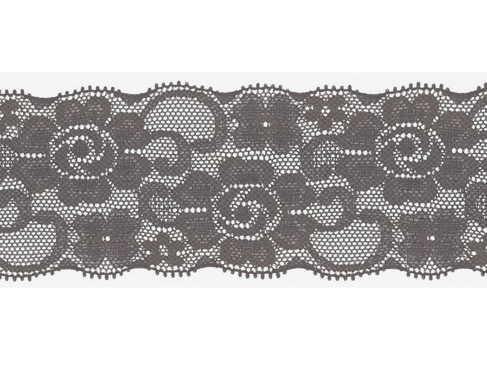 Elastische Spitze 100 mm - Blumen