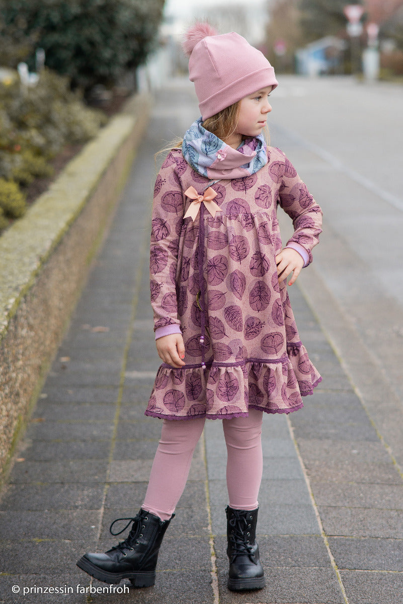 French Terry Swafing - Autumn Leaves & Dots by Christiane Zielinski - Blätter