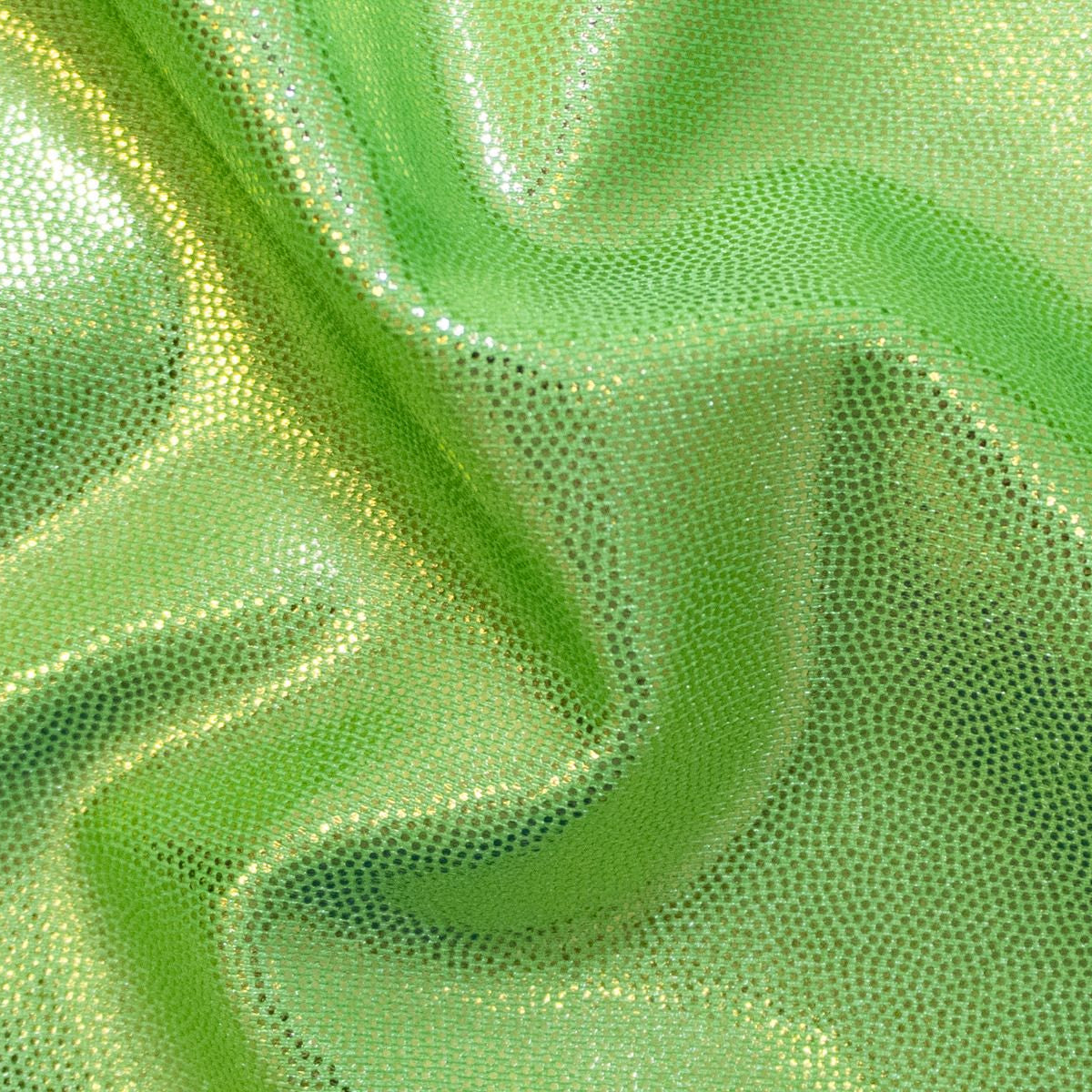 Elastischer Funktionsjersey mit Foliendruck - kleine Punkte