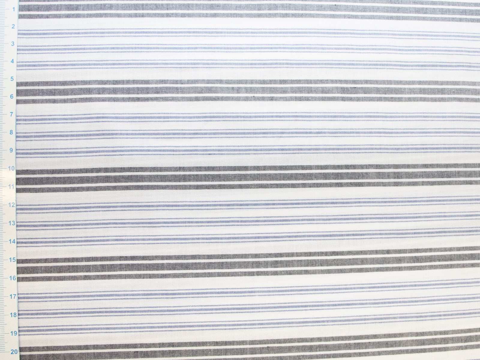 Webware Viskose - Streifen - weiß