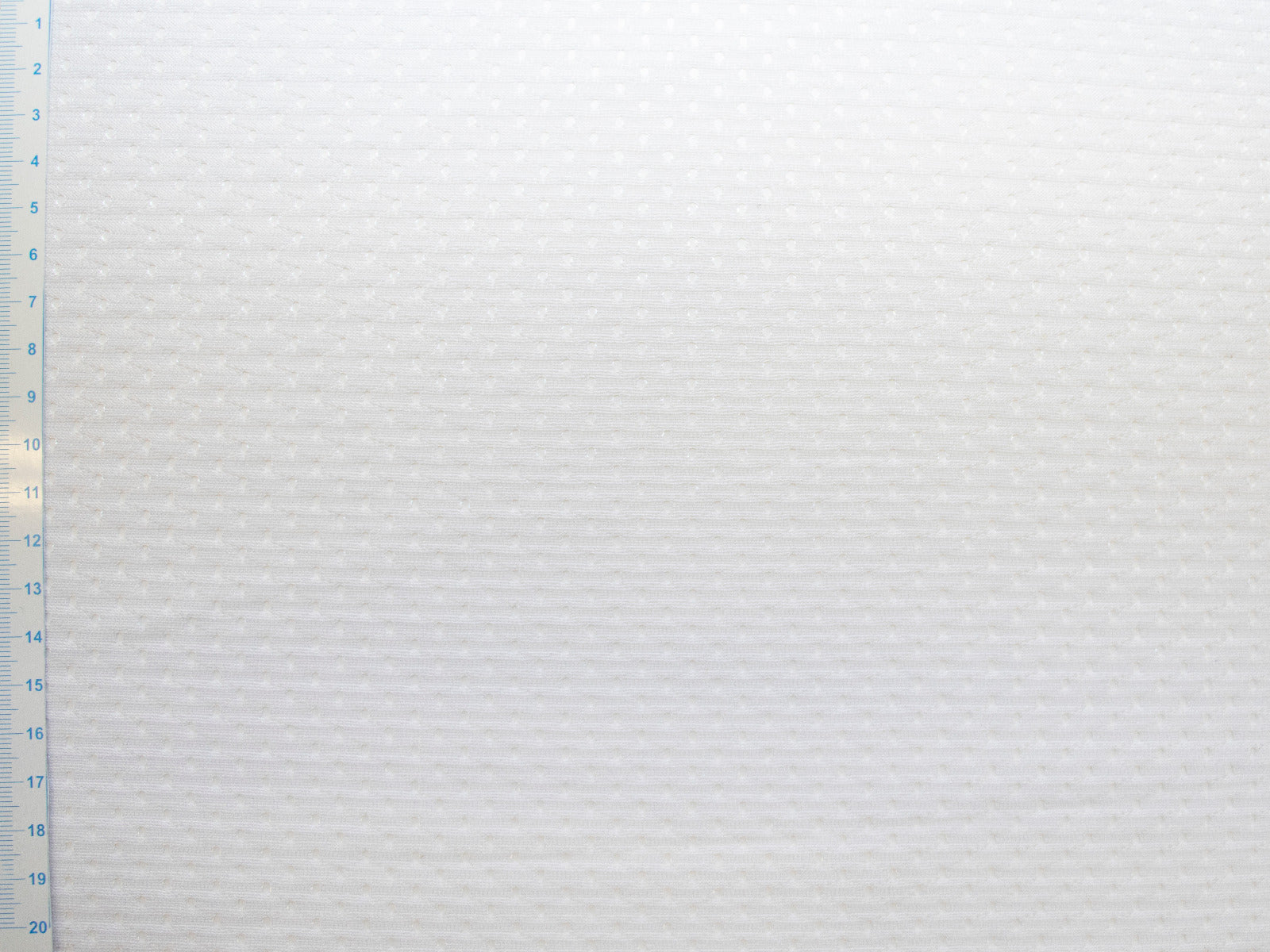 Mesh - Futterstoff - uni - weiß