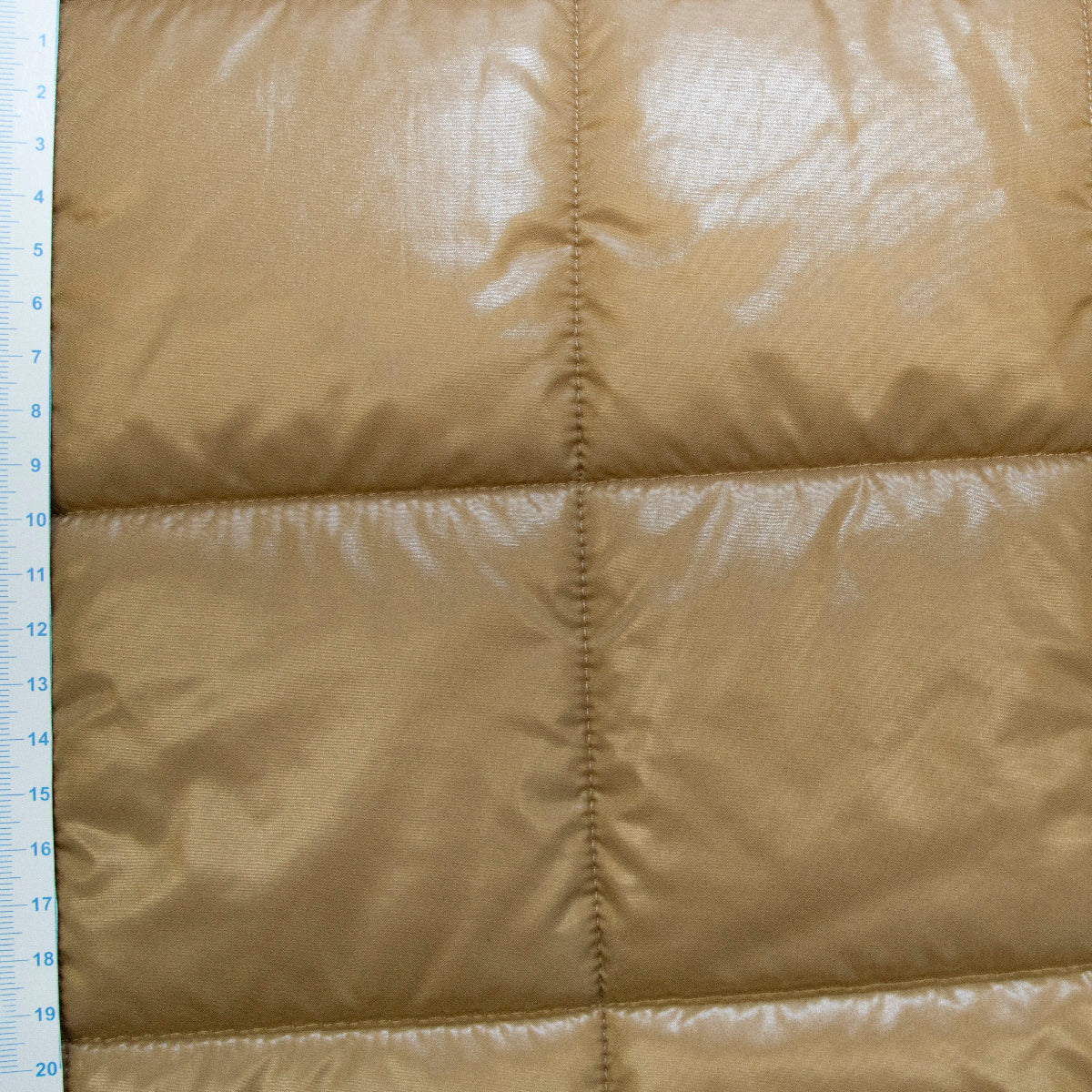 Stepper Jackenstoff - Vierecke - karamell