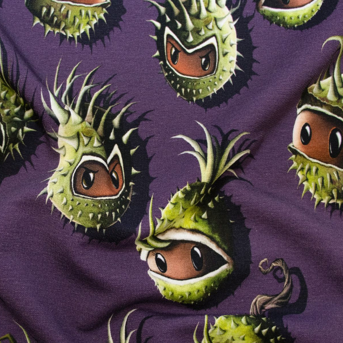 Sweat French Terry Swafing Chestnut Friends by Thorsten Berger - Kastanien - aubergine