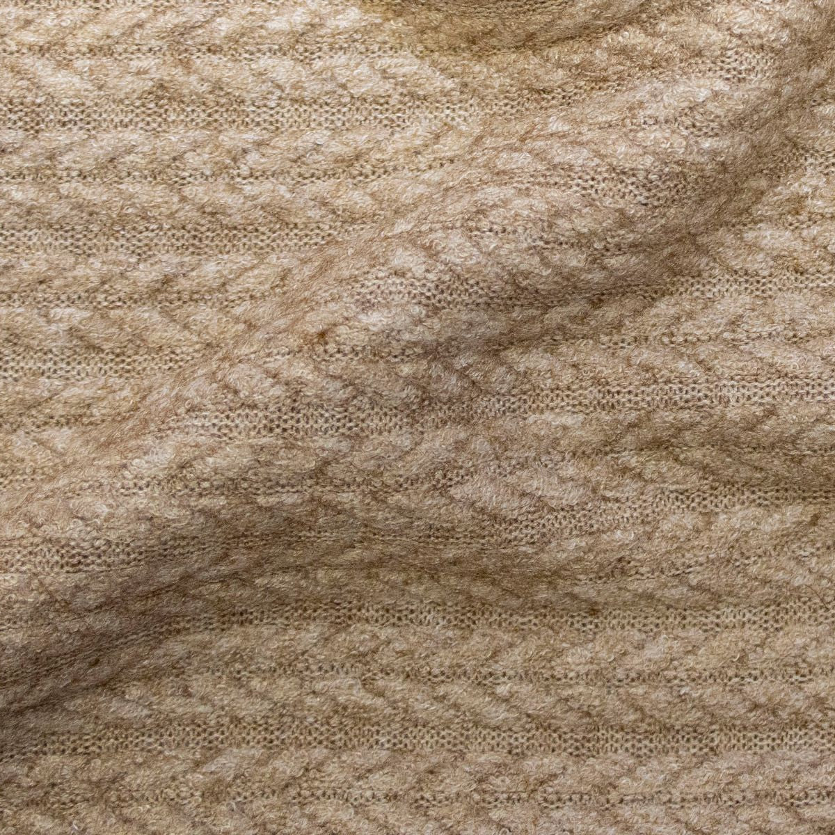 Strickjersey Nizza - Zopfmuster