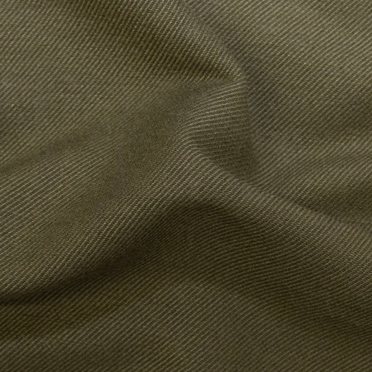 Hosenstoff - uni - olivgrün