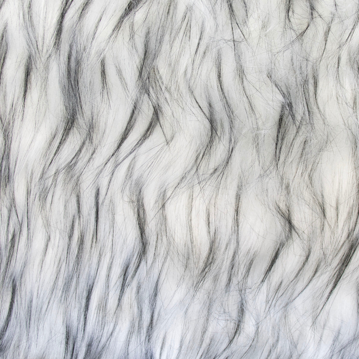 Fellimitat Kunstpelz - Polarfuchs - wollweiß