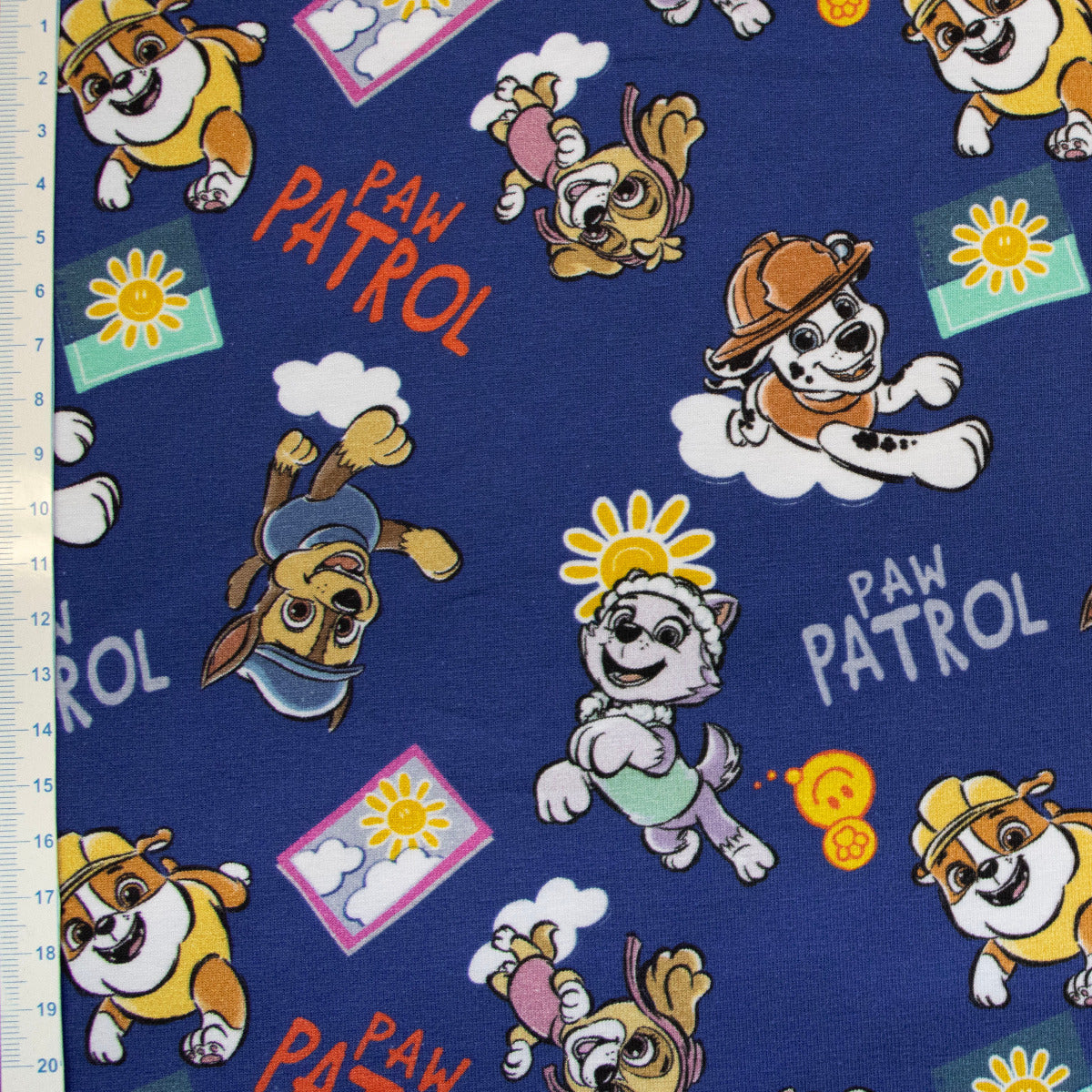 Jersey Digitaldruck - Paw Patrol - blau