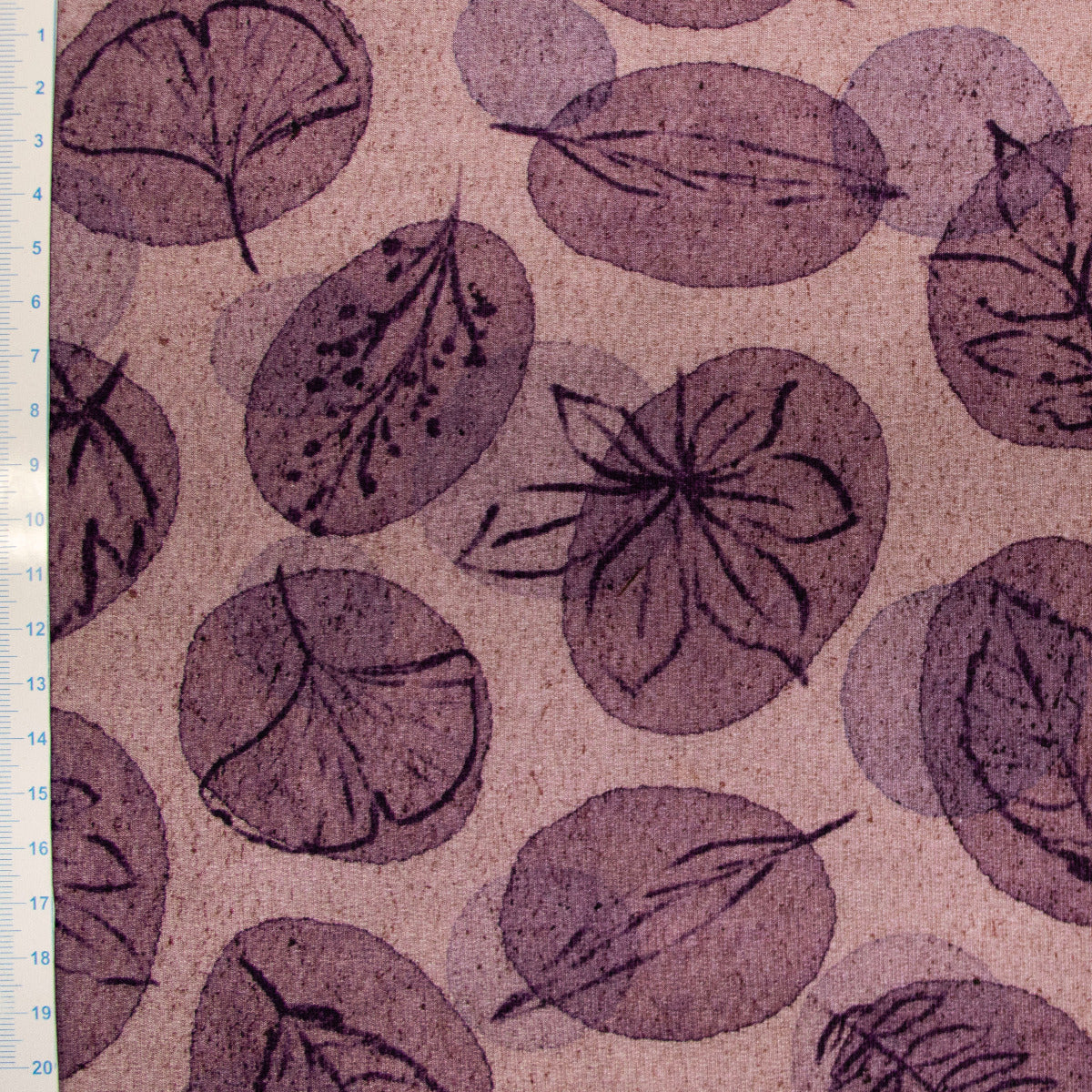 French Terry Swafing - Autumn Leaves & Dots by Christiane Zielinski - Blätter