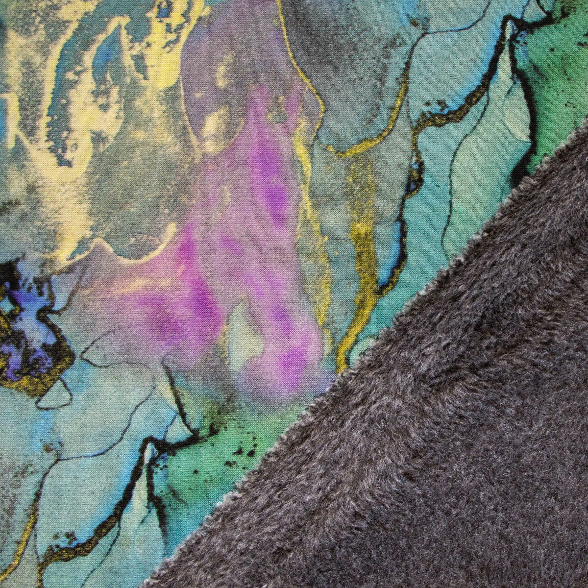 Alpenfleece Swafing Isla - Marmormuster