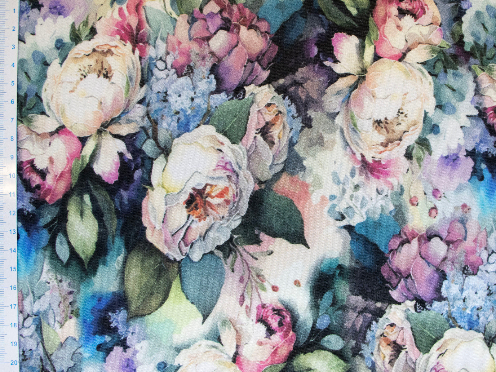 Alpenfleece Swafing Isla - Blümchen - creme