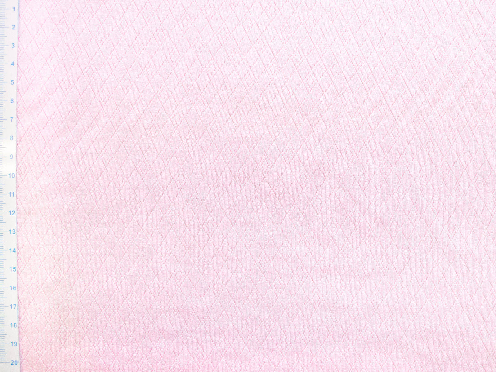 Premium Wäschejersey - Karomuster - rosa