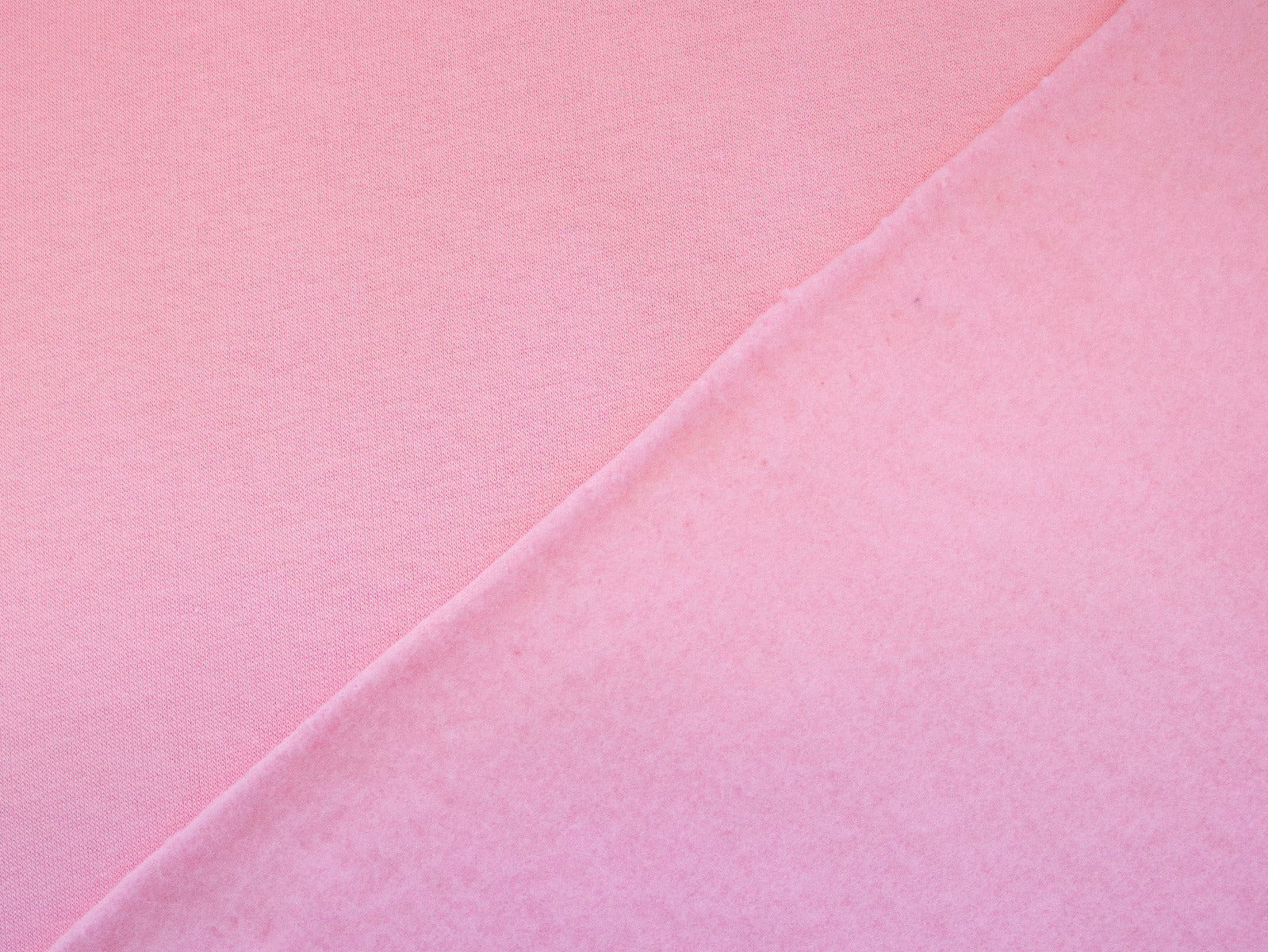 Sweat angeraut - schwere Qualität - PREMIUM - uni