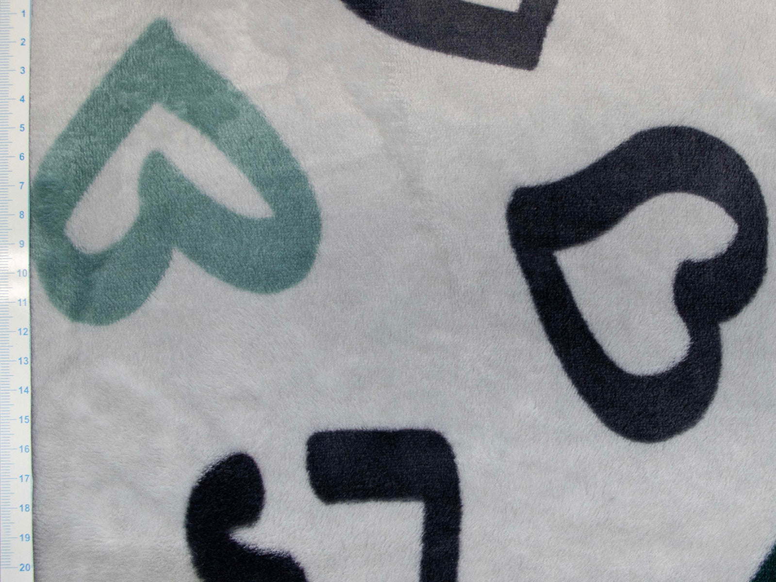 Kuschliger Fleece - Herzchen