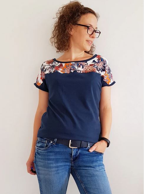 Papierschnittmuster Shirt Mia