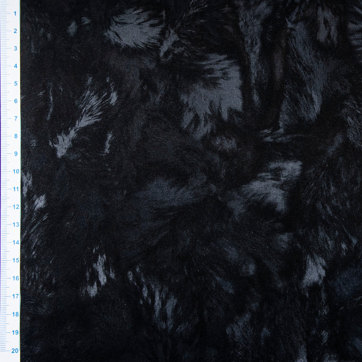 Softshell Jackenstoff Stretch - Mamor in 3D-Optik - schwarz