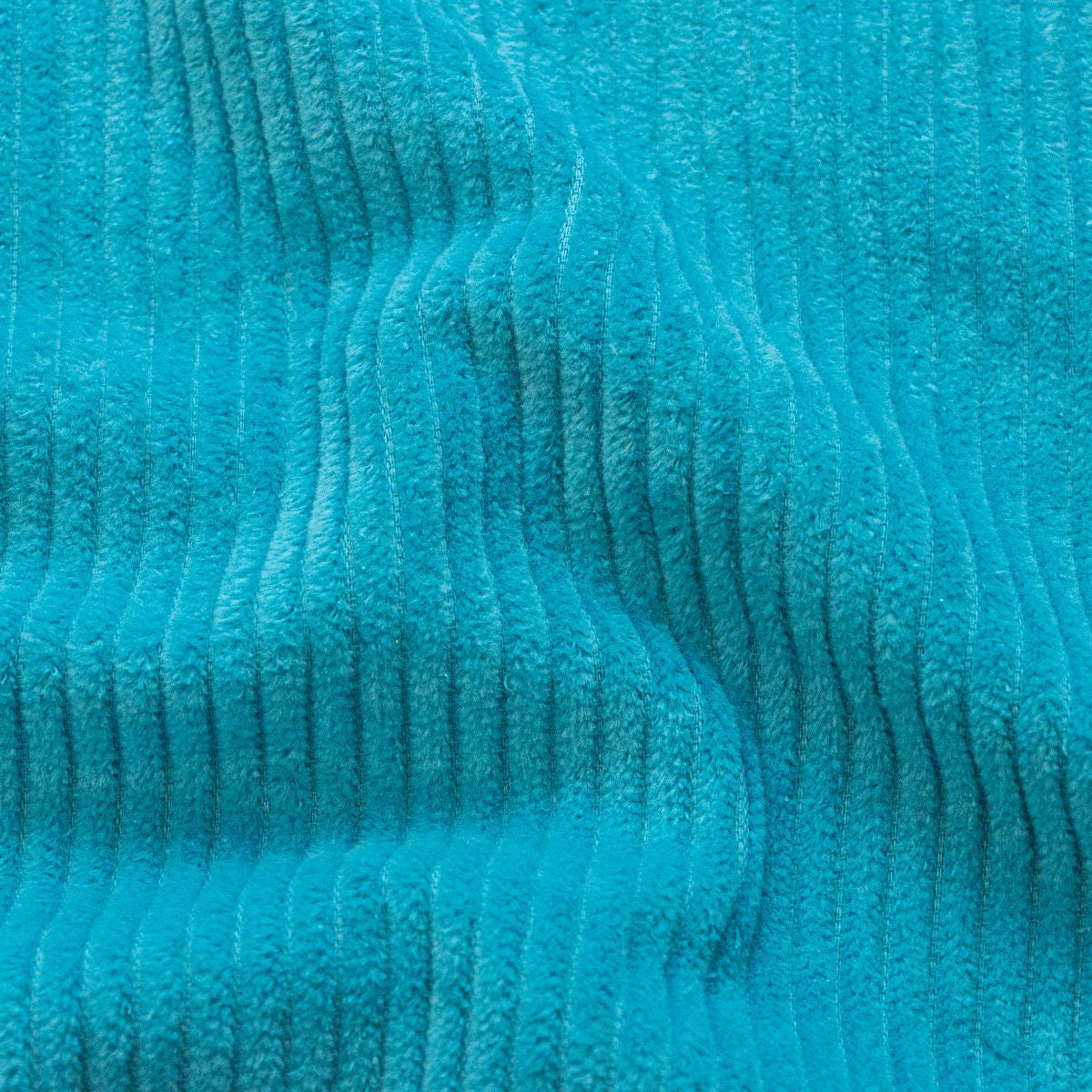 Breitcord ca. 4 mm Rippen - uni türkis