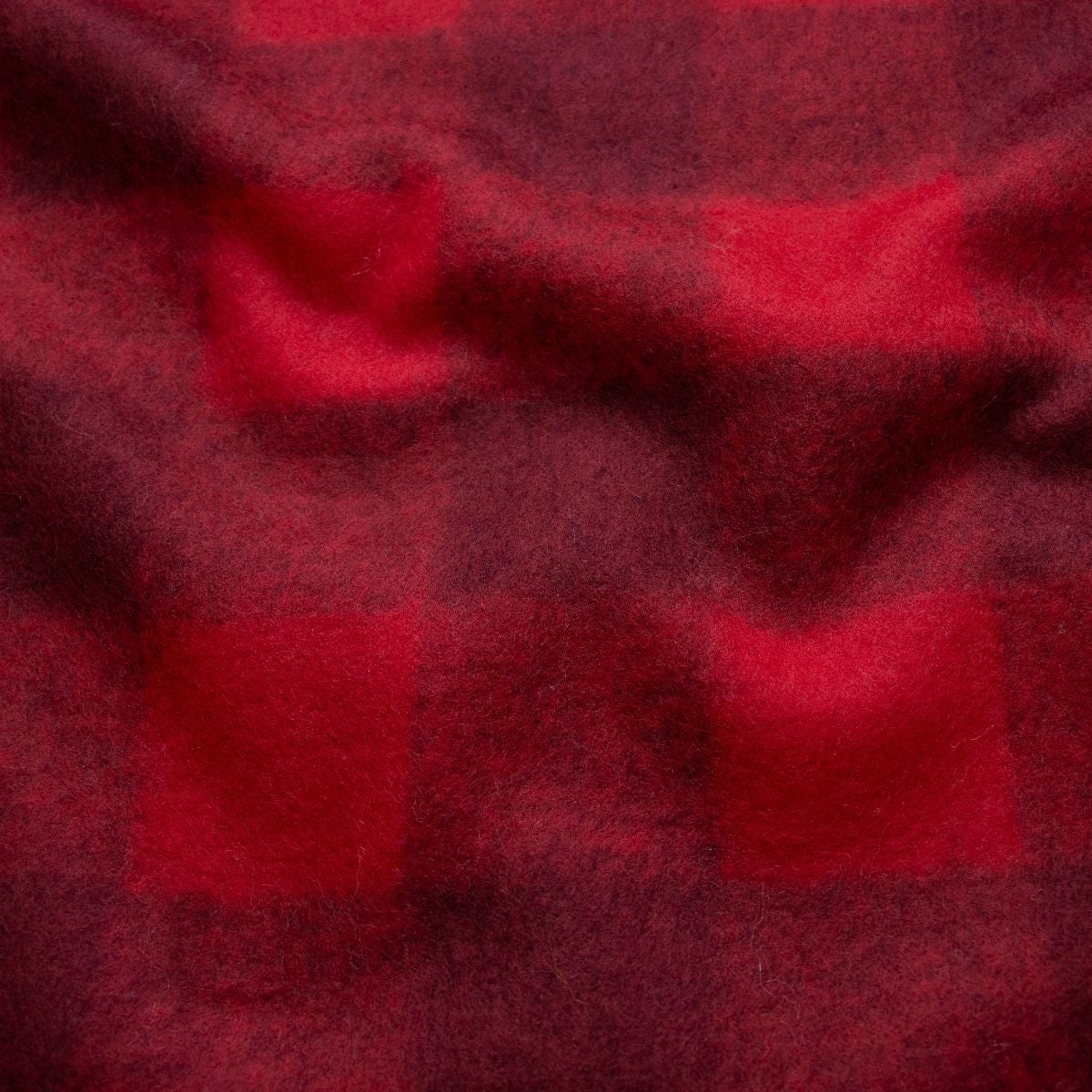 Jacken- und Mantelstoff - Karomuster - rot