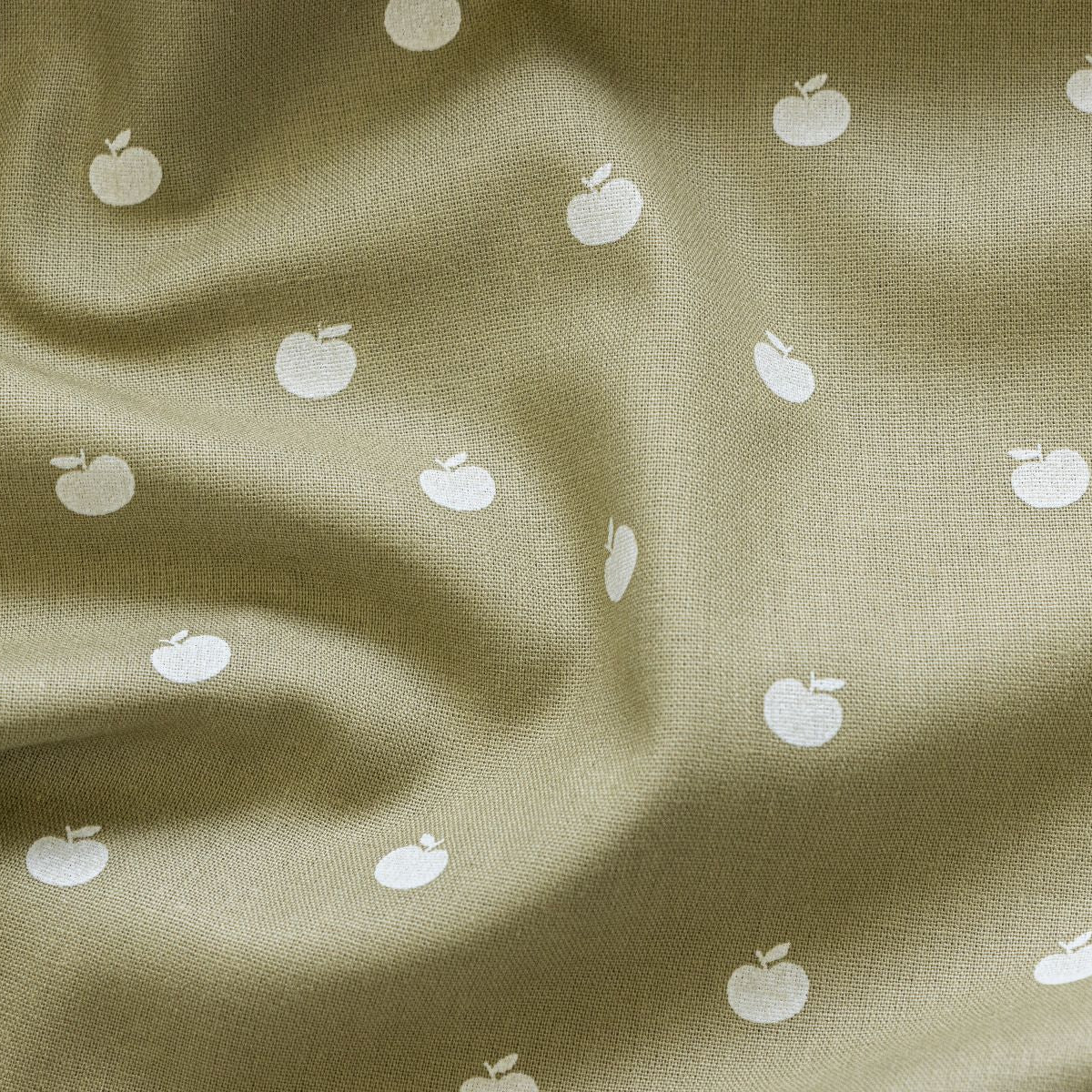 Webware Baumwolle Popeline - Äpfel